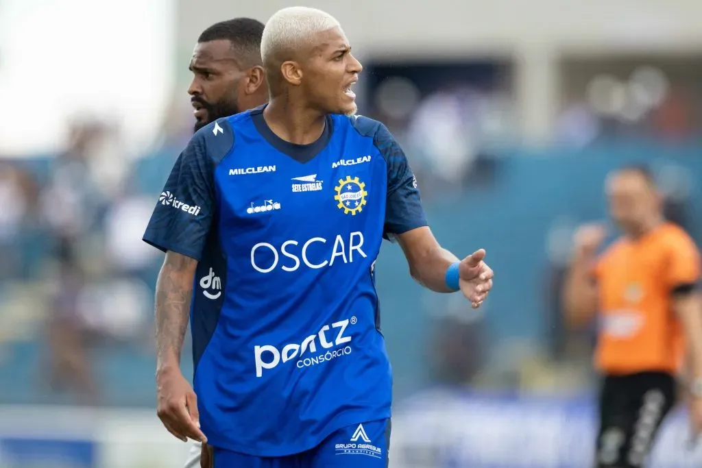 Rodrigo Varanda durante partida entre São José e Taubaté no Campeonato Paulista A2 de 2025. Foto: Joisel Amaral/AGIF