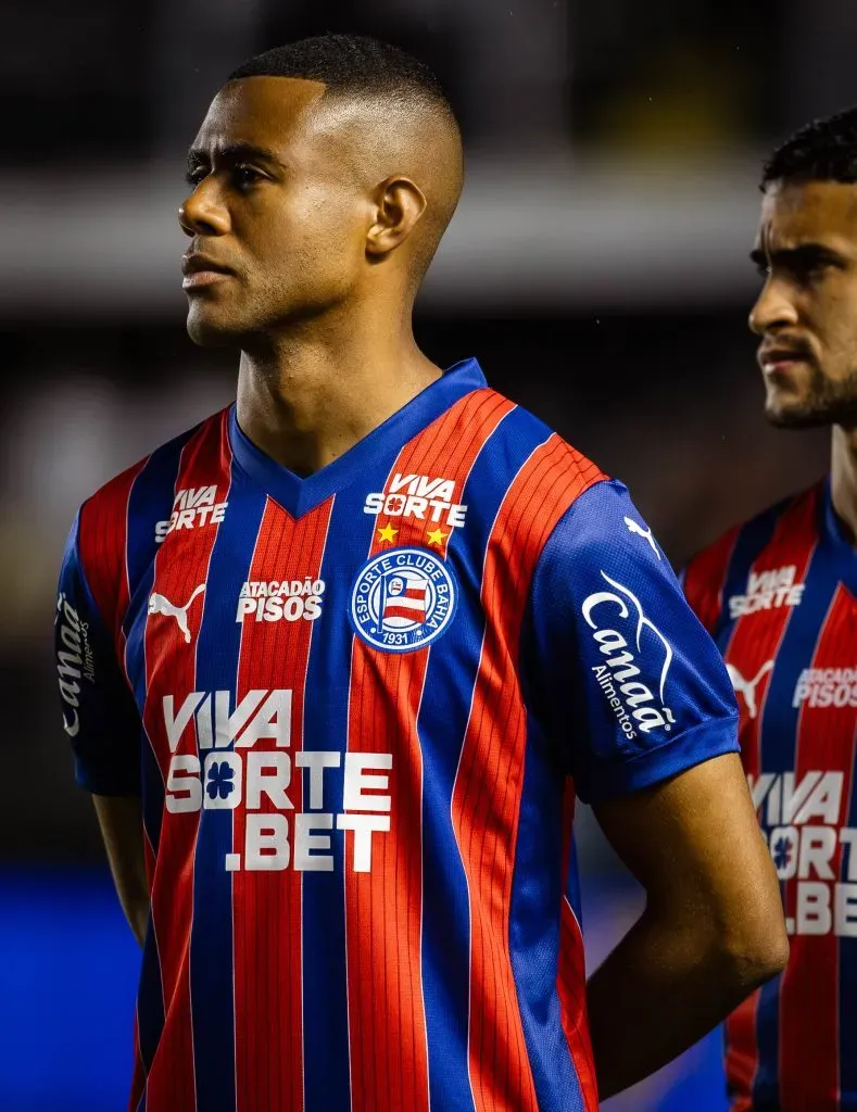 Erick, meio-campista do Bahia, contra o Santos (Imagem: Letícia Martins / EC Bahia)