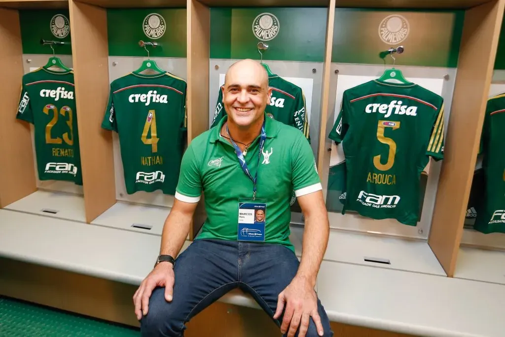 Marcos se irritou com a torcida do Palmeiras – Foto Marcello Zambrana/AGIF.