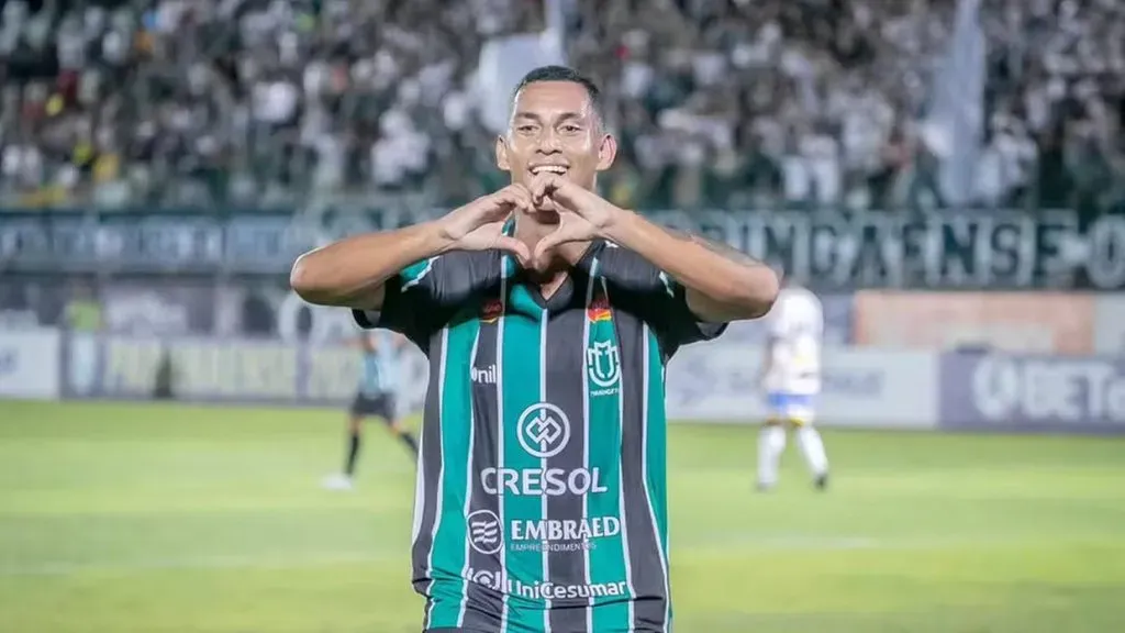 Volante Rodrigo, novo reforço do Fortaleza. Foto: Fernando Teramatsu / Maringá