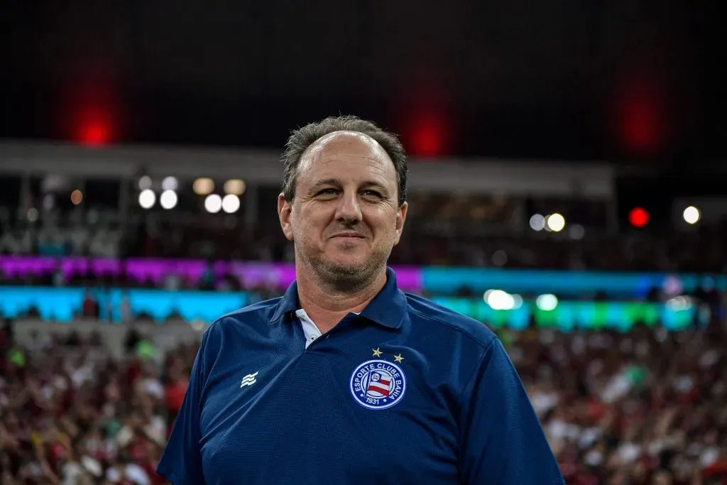 RJ – RIO DE JANEIRO – 12/09/2024 – COPA DO BRASIL 2024, FLAMENGO X BAHIA – Rogerio Ceni tecnico do Bahia durante partida contra o Flamengo no estadio Maracana pelo campeonato Copa Do Brasil 2024. Foto: Thiago Ribeiro/AGIF