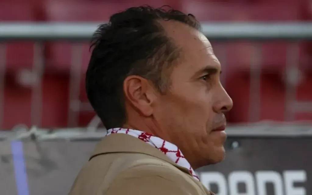 Comandante falou sobre o duelo – Foto: Palestino/Divulgação.