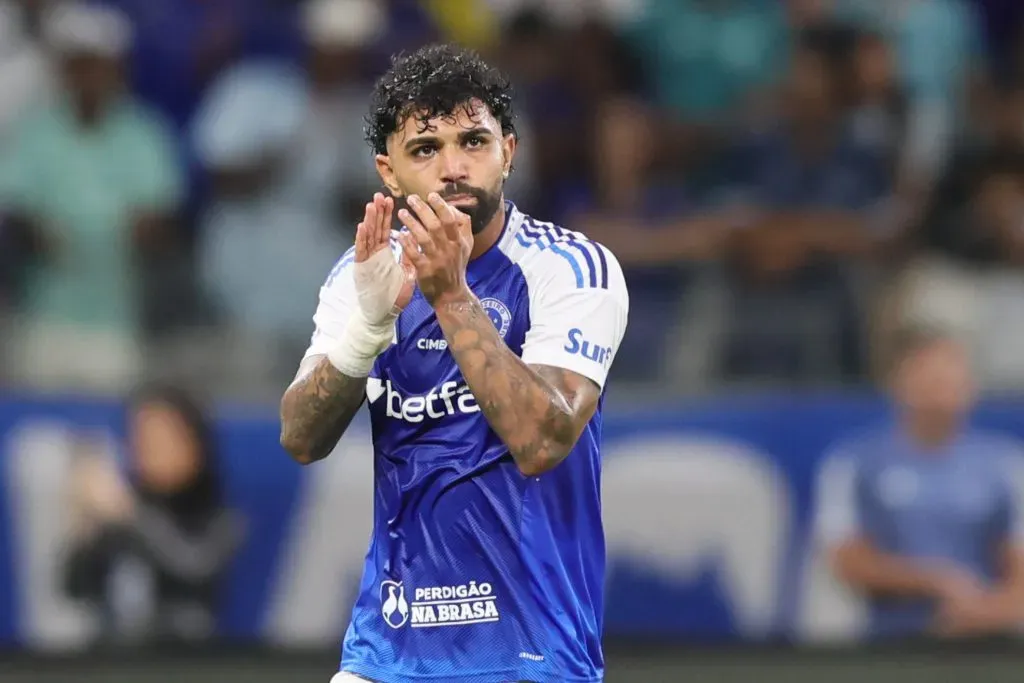 MG – BELO HORIZONTE – 01/05/2025 – COPA DO BRASIL 2025, CRUZEIRO X VILA NOVA-GO – Gabriel Barbosa – Gabigol jogador do Cruzeiro durante partida contra o Vila Nova-GO no estadio Mineirao pelo campeonato Copa Do Brasil 2025. Foto: Gilson Lobo/AGIF