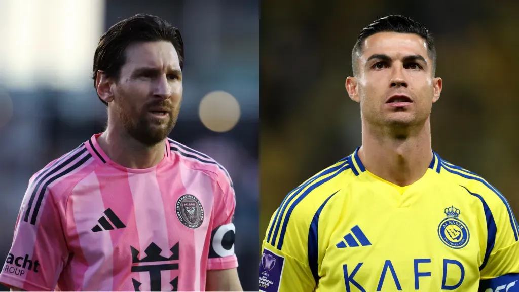 Lionel Messi e Cristiano Ronaldo. Foto: GETTY IMAGES