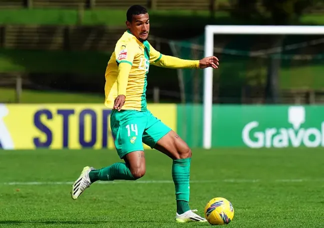 Kauê Alves atuando no CD Mafra-POR em 2025 – (Photo by Gualter Fatia/Getty Images)