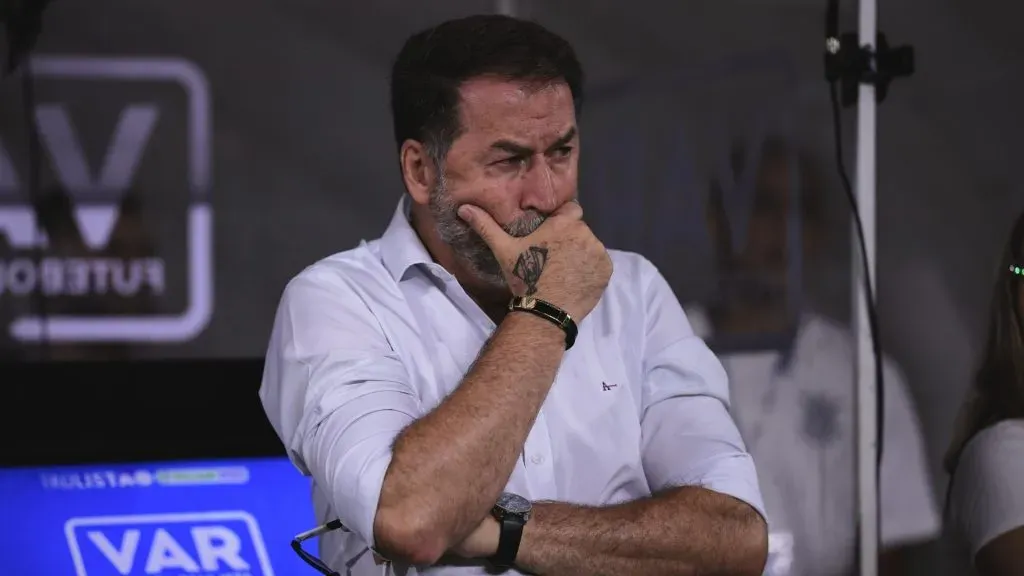 Augusto Melo, presidente do Corinthians