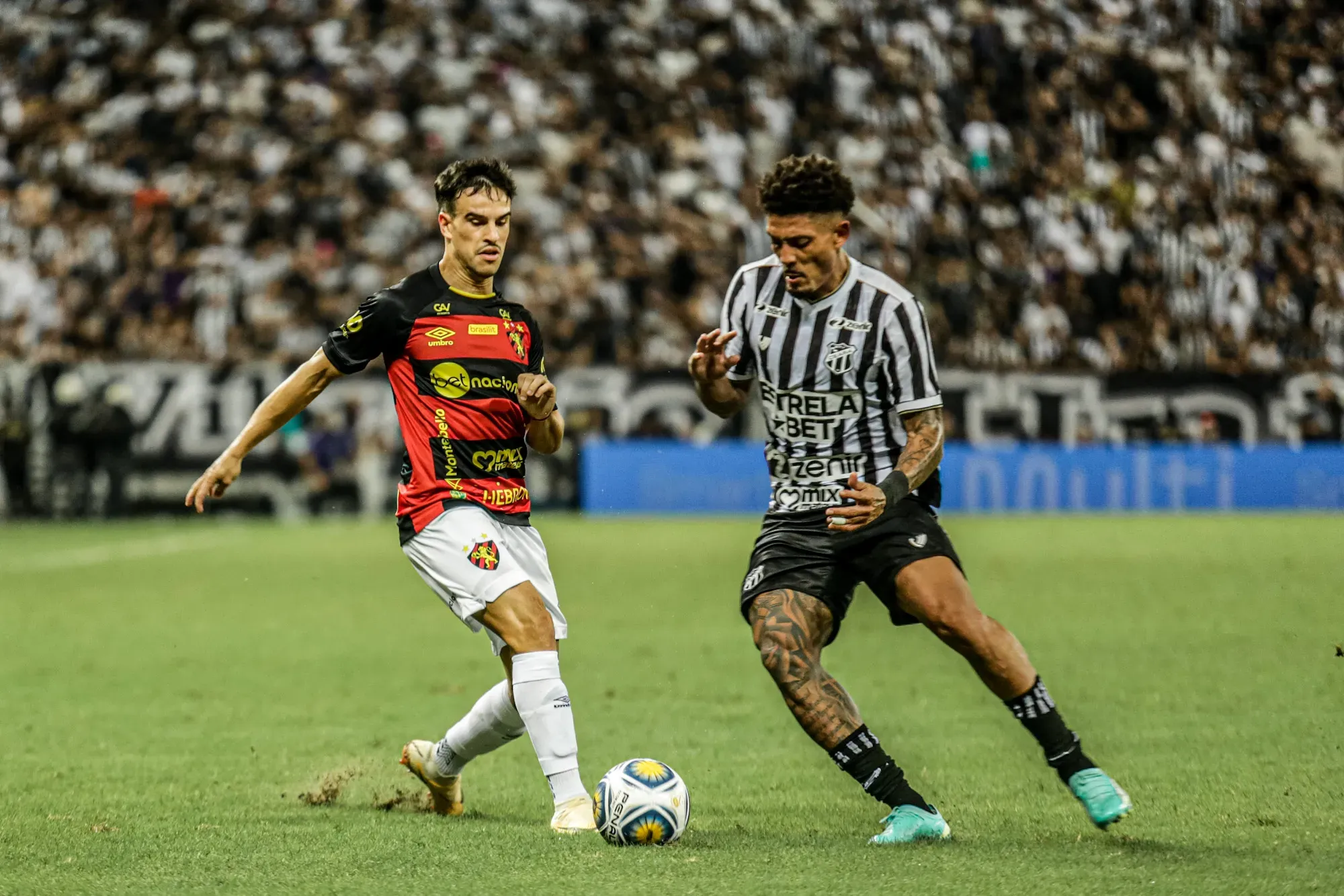 Facundo jogador do Sport durante partida contra o Ceara no estadio Arena Castelao pelo campeonato Copa do Nordeste 2023. Foto: Lucas Emanuel/AGIF