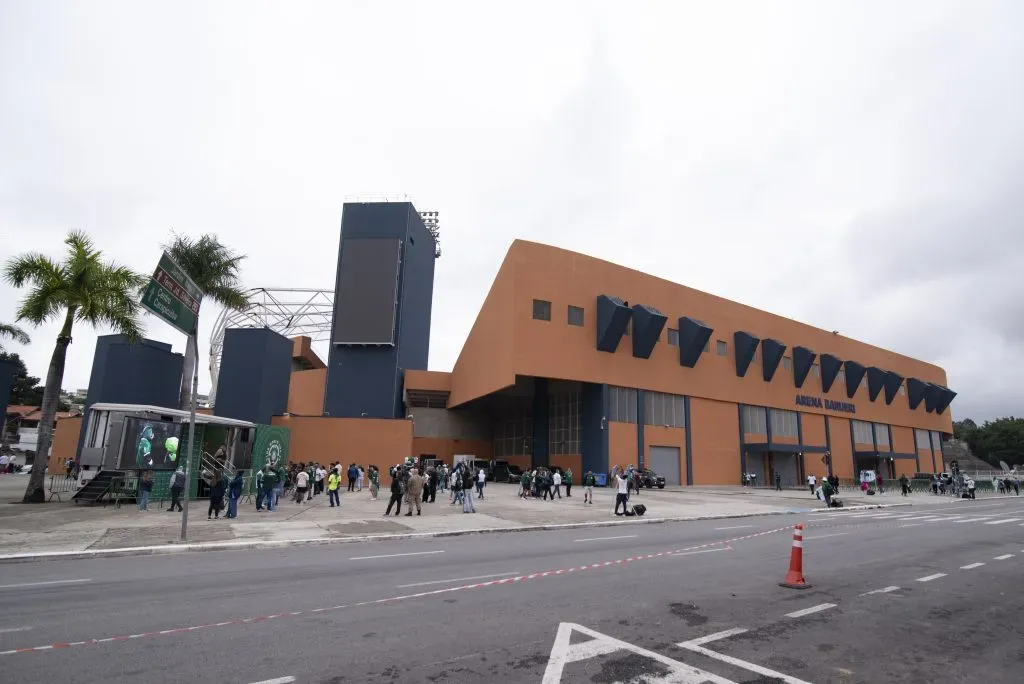 SP – BARUERI – 11/05/2025 – BRASILEIRO A 2025, PALMEIRAS X SAO PAULO – Vista geral do estadio Arena Barueri para partida entre Palmeiras e Sao Paulo pelo campeonato Brasileiro A 2025. Foto: Anderson Romao/AGIF