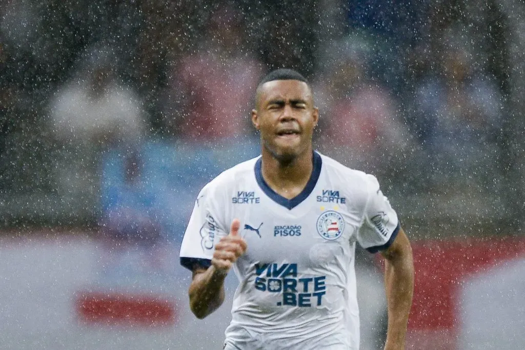 BA – SALVADOR – 03/05/2025 – BRASILEIRO A 2025, BAHIA X BOTAFOGO – Erick jogador do Bahia durante partida contra o Botafogo no estadio Arena Fonte Nova pelo campeonato Brasileiro A 2025. Foto: Jhony Pinho/AGIF