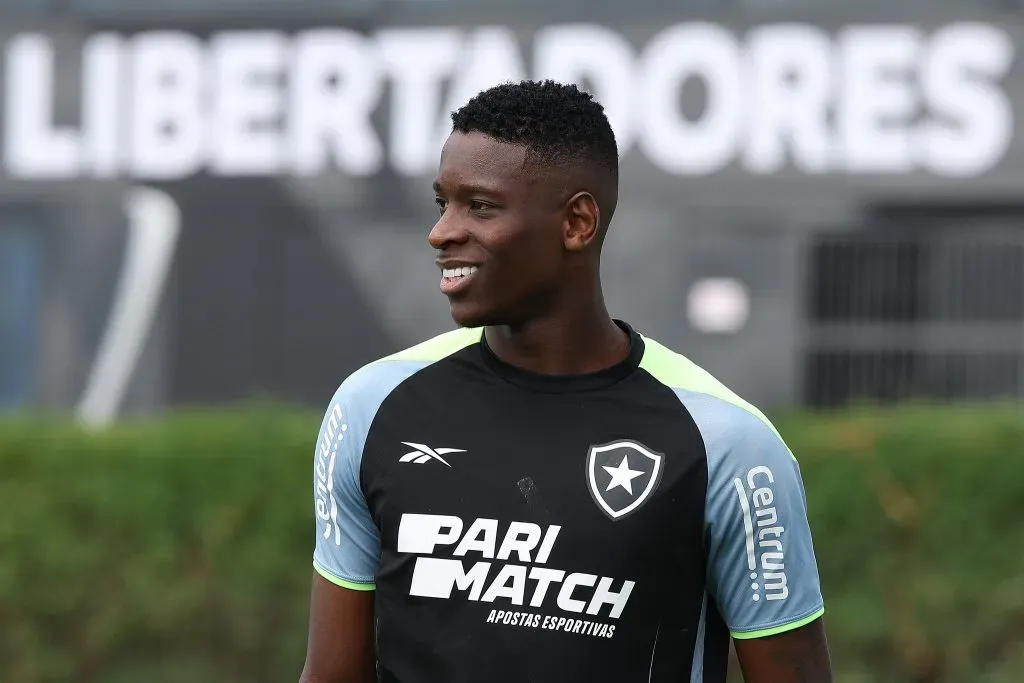 Luiz Henrique, atacante do Botafogo. Foto: Vitor Silva/Botafogo
