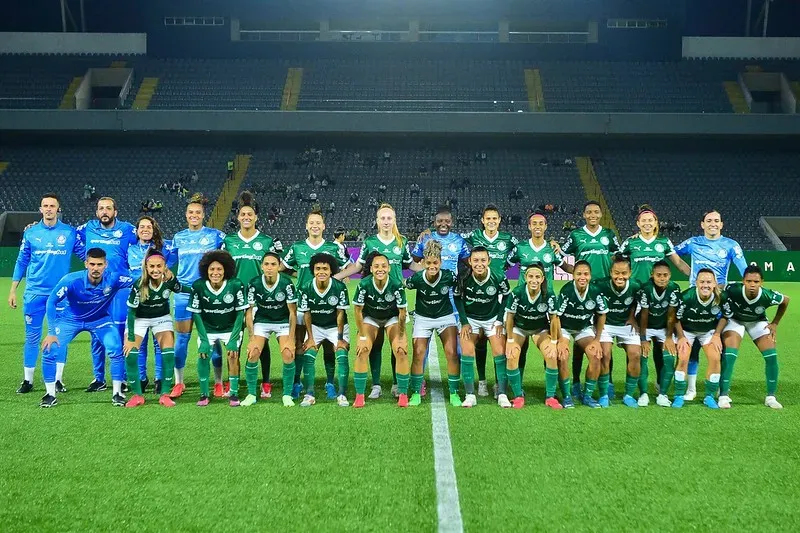 Atletas do elenco do Palmeiras (Reprodução/Staff Images/CBF)