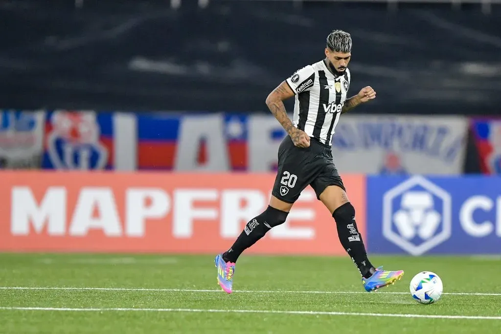 RJ – RIO DE JANEIRO – 27/05/2025 – COPA LIBERTADORES 2025, BOTAFOGO X UNIVERSIDAD DE CHILE – Barboza jogador do Botafogo durante partida contra o Universidad de Chile no estadio Engenhao pelo campeonato Copa Libertadores 2025. Foto: Thiago Ribeiro/AGIF