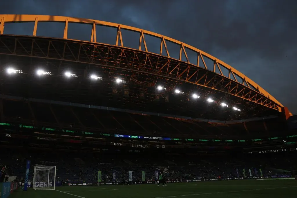 Uma visão geral antes do jogo entre o Seattle Sounders e o Houston Dynamo no Lumen Field em 28 de outubro de 2024 em Seattle, Washington. (Foto de Steph Chambers/Getty Images)