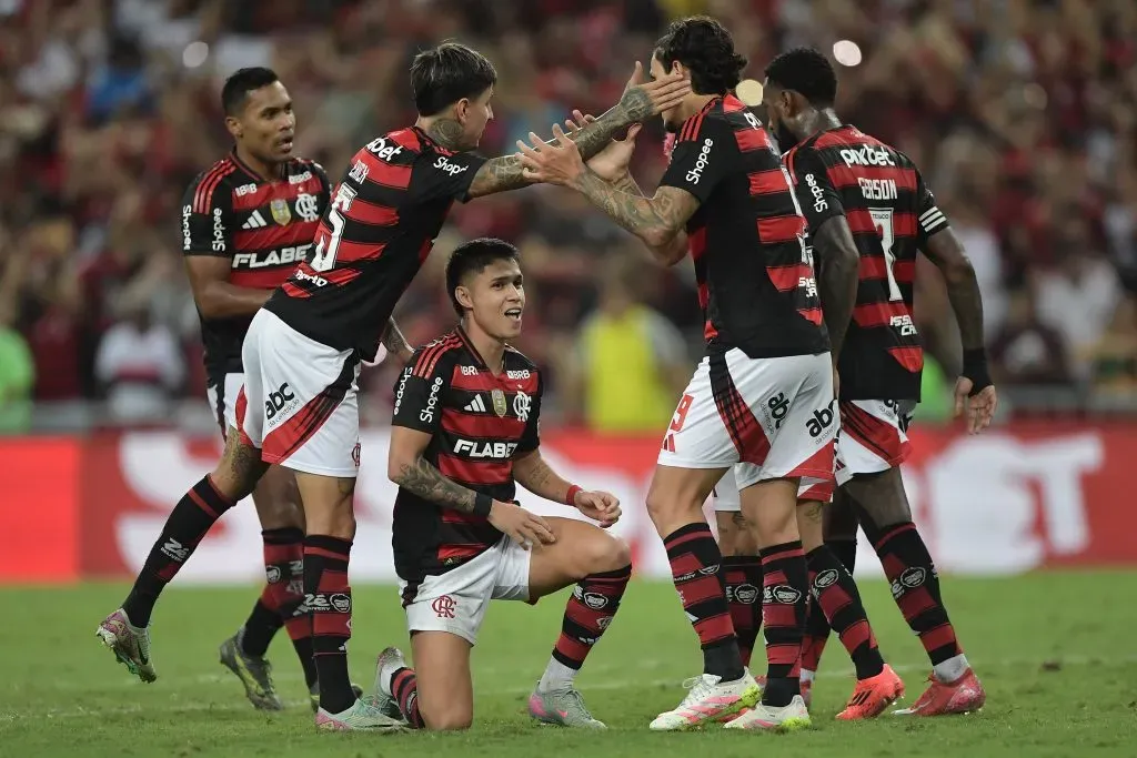 IA crava eliminação do Flamengo nas quartas de final – Foto: Thiago Ribeiro/AGIF.