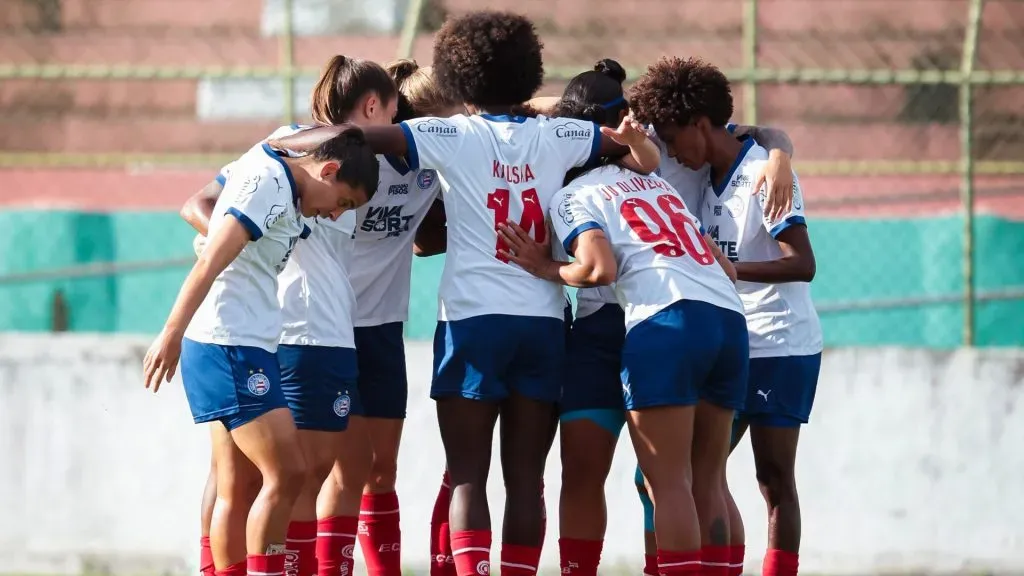 Bahia empata com o Juventude na última rodada da 1ª fase do Brasileirão feminino (Reprodução/Letícia Martins/EC Bahia)