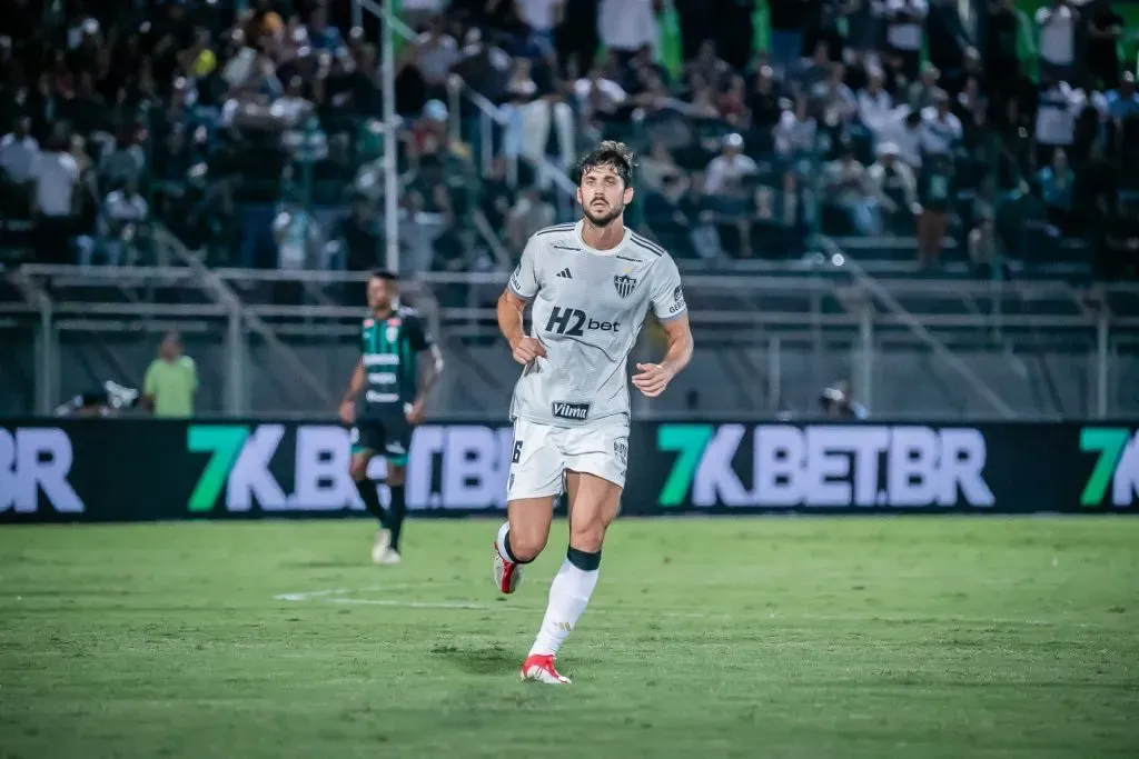 PR – MARINGA – 29/04/2025 – COPA DO BRASIL 2023, MARINGA X ATLETICO-MG – Igor Rabello jogador do Atletico-MG durante partida contra o Maringa no estadio Willie Davids pelo campeonato Copa do Brasil 2023. Foto: Fernando Teramatsu/AGIF