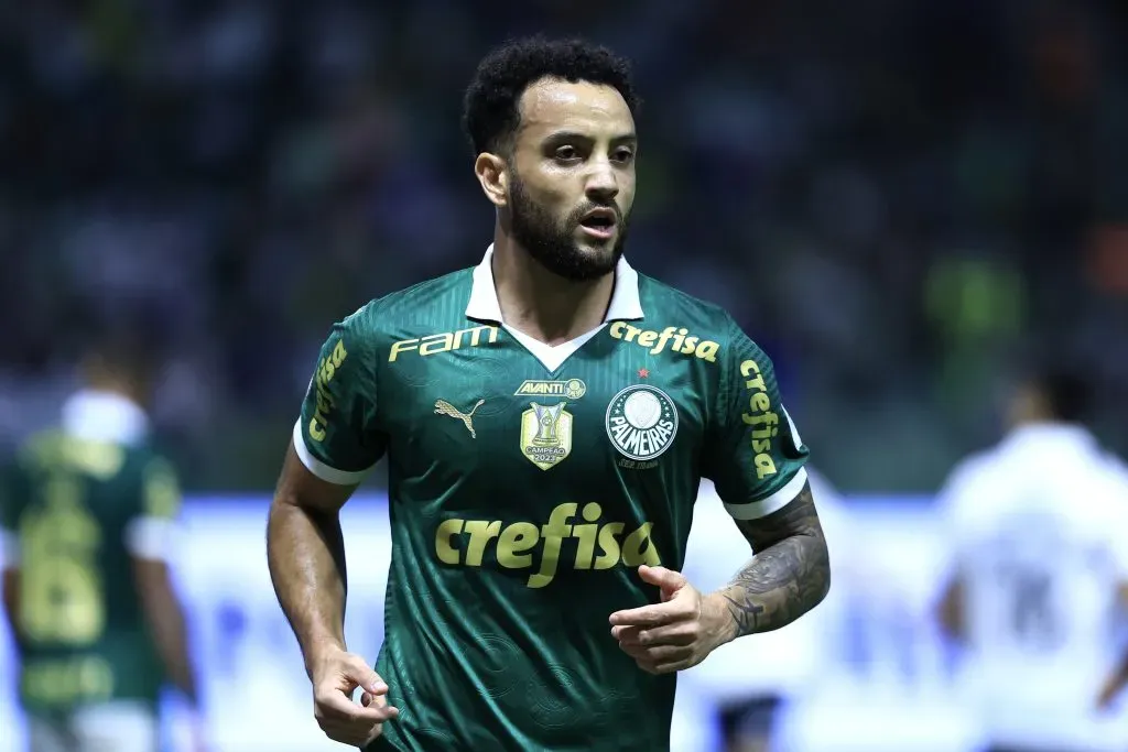 SP – SAO PAULO – 08/11/2024 – BRASILEIRO A 2024, PALMEIRAS X GREMIO – Felipe Anderson jogador do Palmeiras durante partida contra o Gremio no estadio Arena Allianz Parque pelo campeonato Brasileiro A 2024. Foto: Marcello Zambrana/AGIF