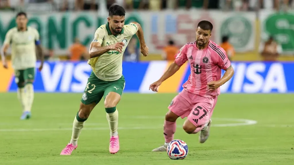 Inter Miami x Palmeiras. (Foto: Cesar Greco/Palmeiras/by Canon)