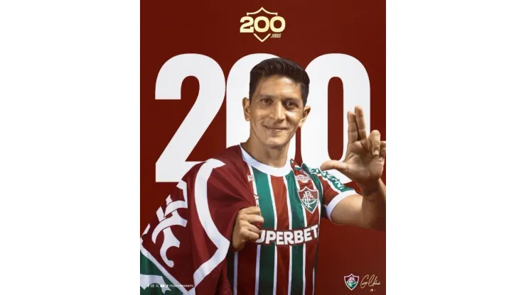 200 jogos de Germán Cano