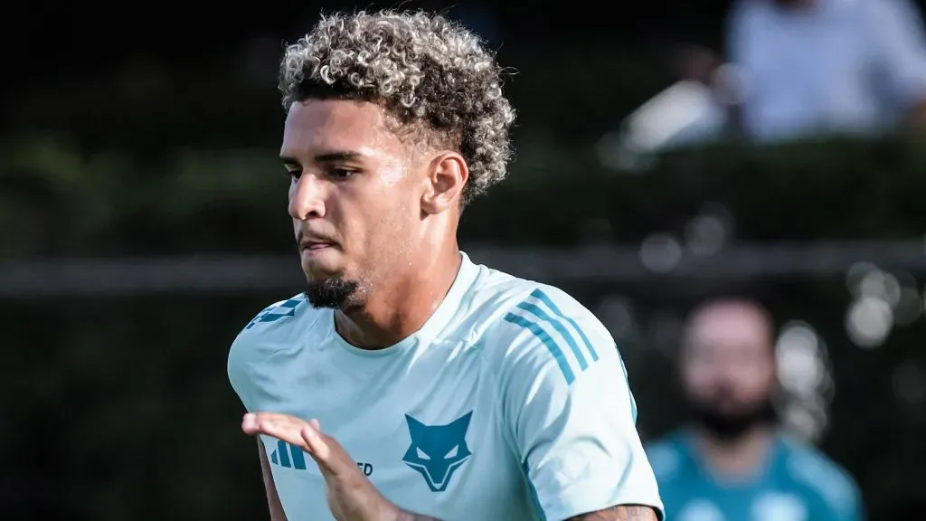 Gui Meira, meia do Cruzeiro. Foto: Gustavo Aleixo/Cruzeiro