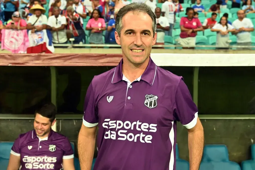 Léo Condé, treinador do Ceará. Foto: Walmir Cirne/AGIF