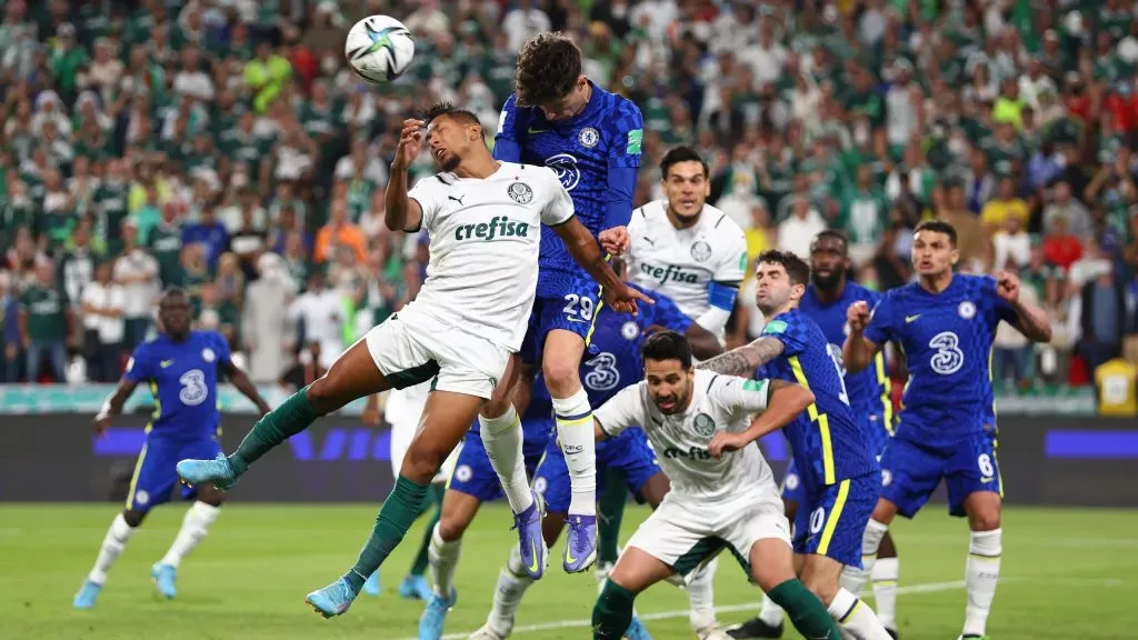 Chelsea x Palmeiras na última vez em que se enfrentaram. (Photo by Francois Nel/Getty Images)