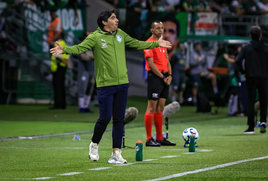 Abel Ferreira técnico do Palmeiras durante partida contra o Ceara – Foto: Fabio Giannelli/AGIF