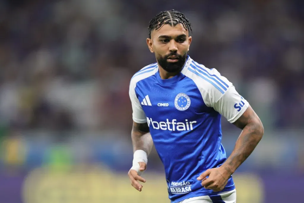 MG – BELO HORIZONTE – 01/06/2025 – BRASILEIRO A 2025, CRUZEIRO X PALMEIRAS – Gabriel Barbosa Gabigol jogador do Cruzeiro durante partida contra o Palmeiras no estadio Mineirao pelo campeonato Brasileiro A 2025. Foto: Gilson Lobo/AGIF