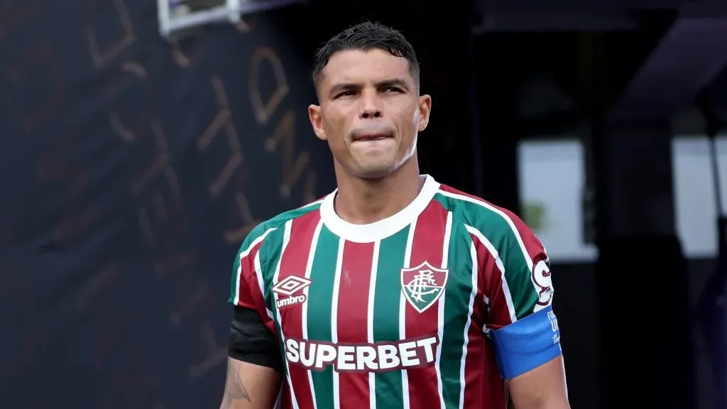 Thiago Silva, capitão do Fluminense. (Photo by Megan Briggs/Getty Images)