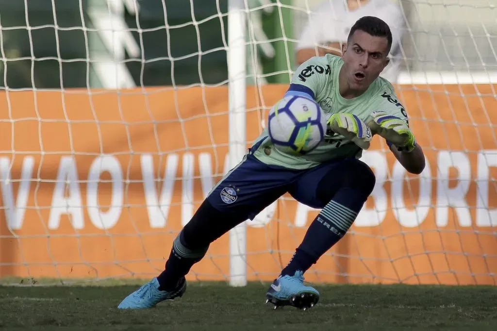 RJ – Rio de Janeiro – 22/07/2018 – Brasileiro A 2018, Vasco x Gremio – Marcelo Grohe jogador do Gremio durante partida contra o Vasco no estadio Sao Januario pelo campeonato Brasileiro A 2018. Foto: Luciano Belford/AGIF