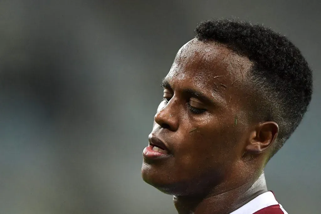 RJ – RIO DE JANEIRO – 29/05/2025 – COPA SUL-AMERICANA 2025, FLUMINENSE X ONCE CALDAS – Arias jogador do Fluminense durante partida contra o Once Caldas no estadio Maracana pelo campeonato Copa Sul-americana 2025. Foto: Thiago Ribeiro/AGIF