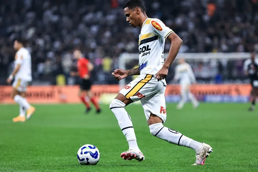 Dantas jogador do Novorizontino durante partida contra o Corinthians – Foto: Fabio Giannelli/AGIF
