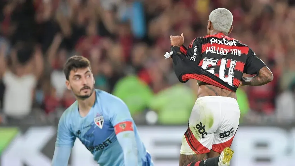 Flamengo x São Paulo. Foto: Thiago Ribeiro/AGIF