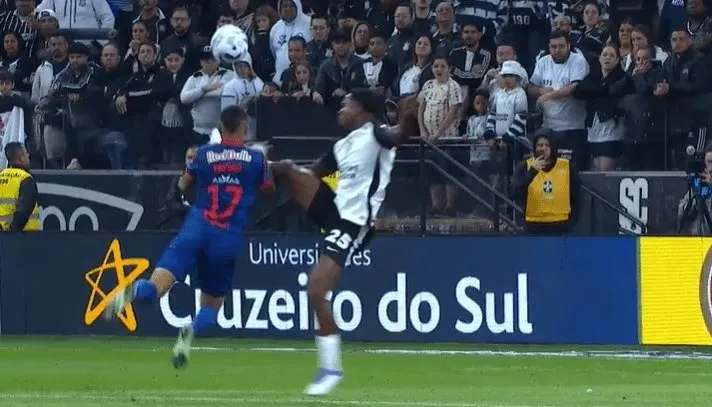 CBF garante que arbitragem acertou ao marcar o pênalti – Foto: Reprodução.