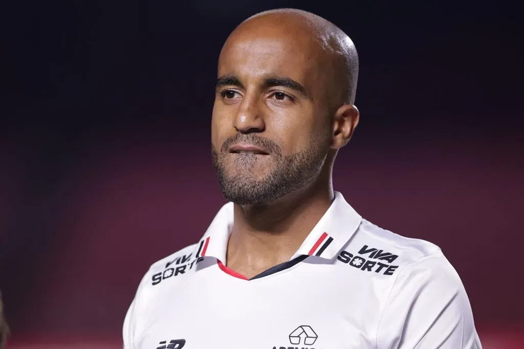 Lucas Moura deve voltar em agosto – Foto: Ettore Chiereguini/AGIF.