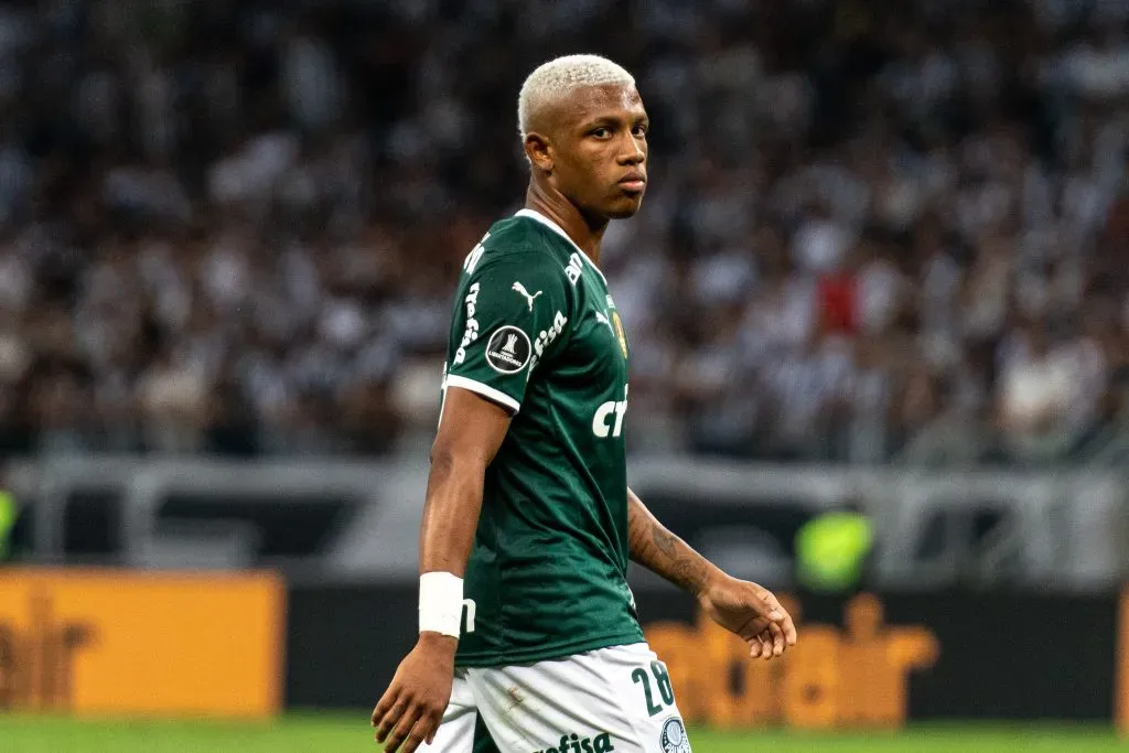 MG – Belo Horizonte – 03/08/2022 – LIBERTADORES 2022 ATLETICO -MG X PALMEIRAS – Danilo jogador do Palmeiras durante partida contra o Atletico-MG no estadio Mineirao pelo campeonato Copa Libertadores 2022. Foto: Alessandra Torres/AGIF