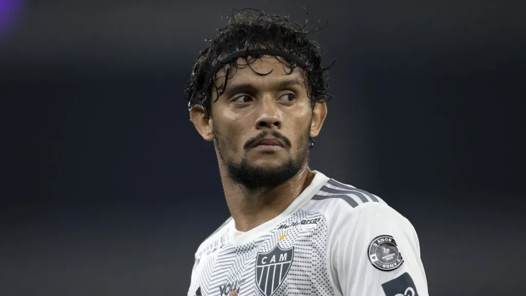 Scarpa é polêmico após derrota do Galo. Foto: Jorge Rodrigues/AGIF