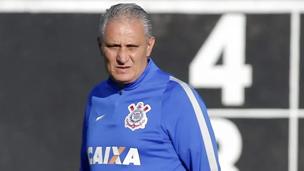 Tite, ex-Corinthians. Foto: Daniel Vorley/AGIF