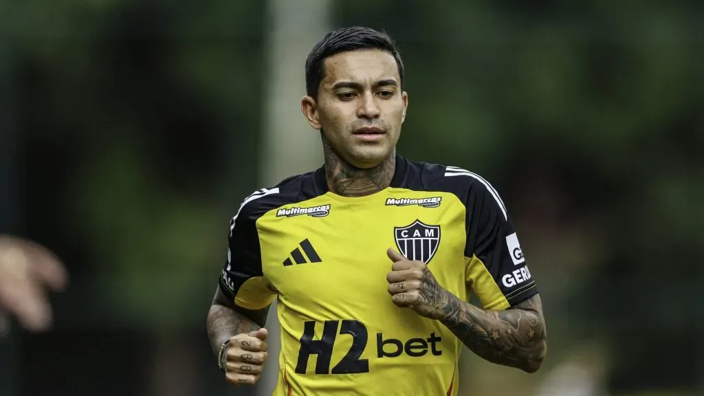 Dudu fala sobre acerto com o Atlético e saída do Cruzeiro (Imagem: Paulo Henrique França / Atlético)