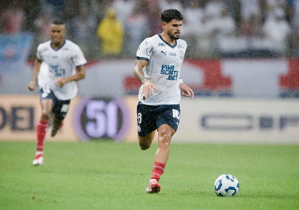 Cauly jogador do Bahia durante partida contra o Botafogo- Foto: Jhony Pinho/AGIF
