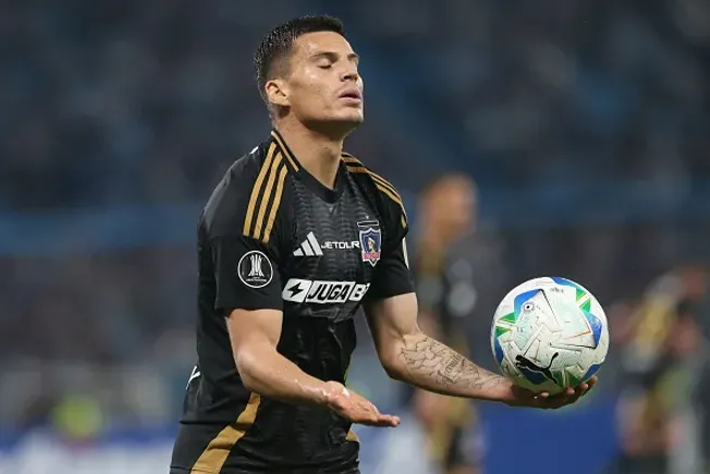 Lucas Cepeda no Colo-Colo em 2025 – (Photo by Daniel Jayo/Getty Images)
