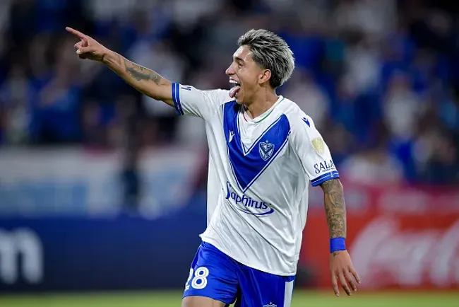 Maher Carrizo, jogando no Velez Sarsfield – (Photo by Marcelo Endelli/Getty Images)