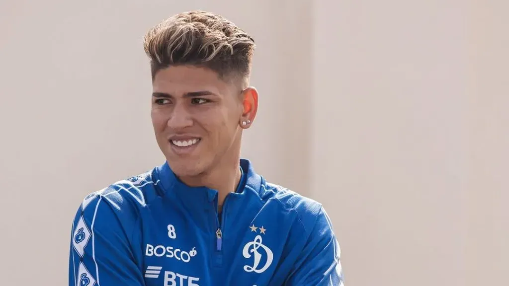 Jorge Carrascal, novo reforço do Flamengo. Reprodução Instagram