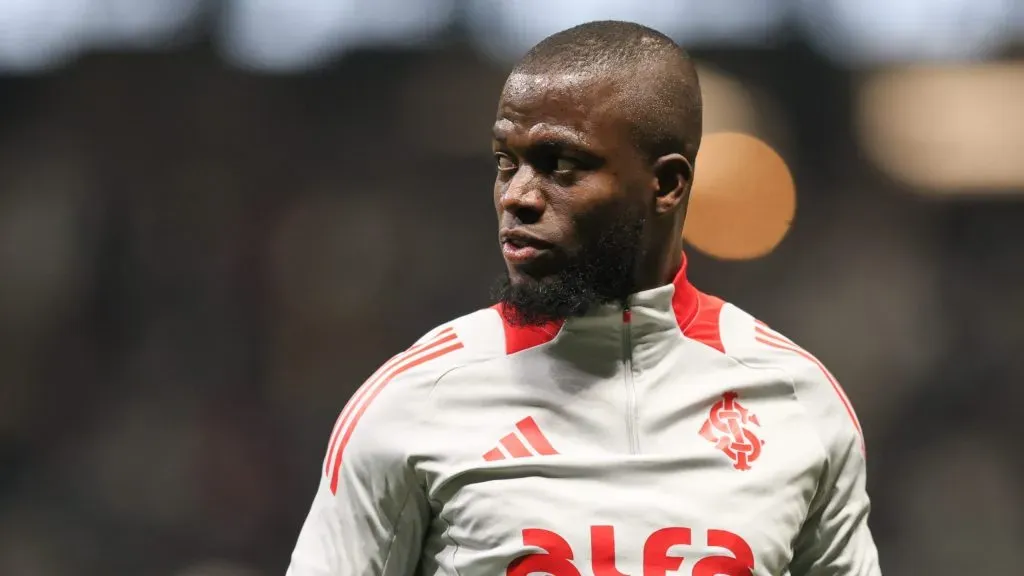 Enner Valencia durante jogo do Internacional. Foto: Gilson Lobo/AGIF