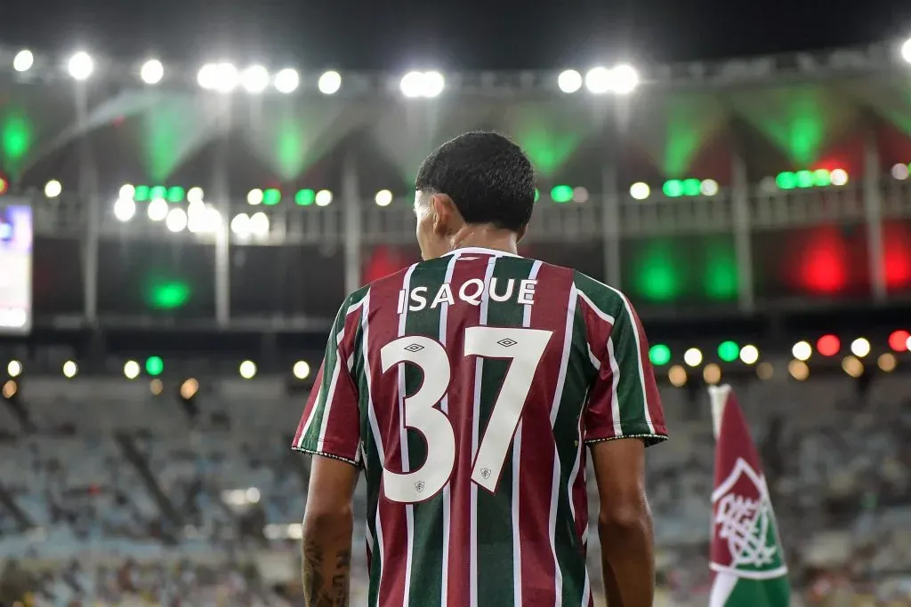 Isaque durante partida contra o Boavista no estadio Maracana pelo campeonato Carioca 2025. Foto: Thiago Ribeiro/AGIF