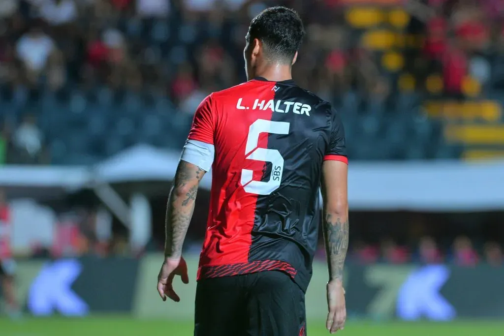 Lucas Halter está emprestado ao Vitória até o fim do ano, com opção de compra. Foto: Walmir Cirne/AGIF