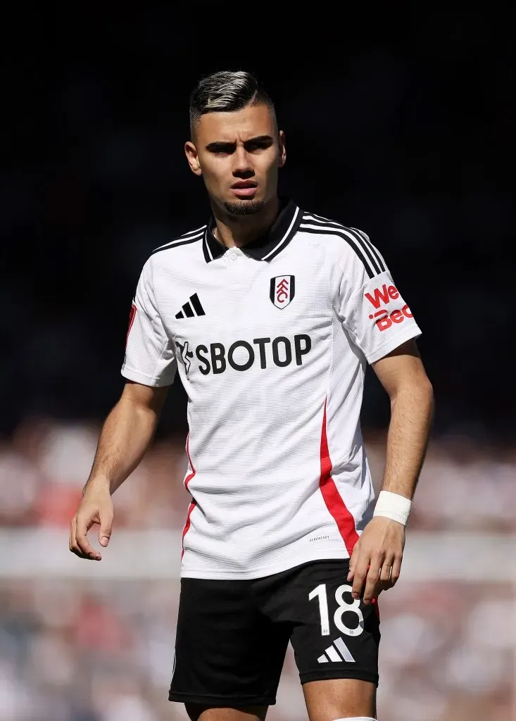 LONDON, ENGLAND – MARCH 29: Andreas Pereira of Fulham during the Emirates FA Cup Quarter Final match between Fulham and Crystal Palace at Craven Cottage on March 29, 2025 in London, England. (Photo by Alex Davidson/Getty Images)