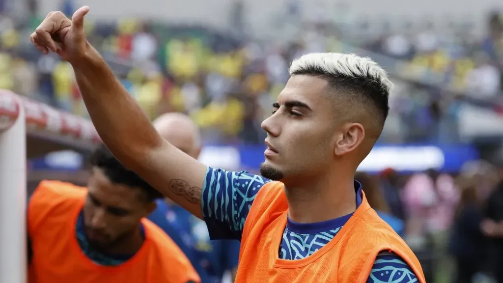 Andreas Pereira está muito perto de ser jogador do Palmeiras. (Photo by Kevork Djansezian/Getty Images)