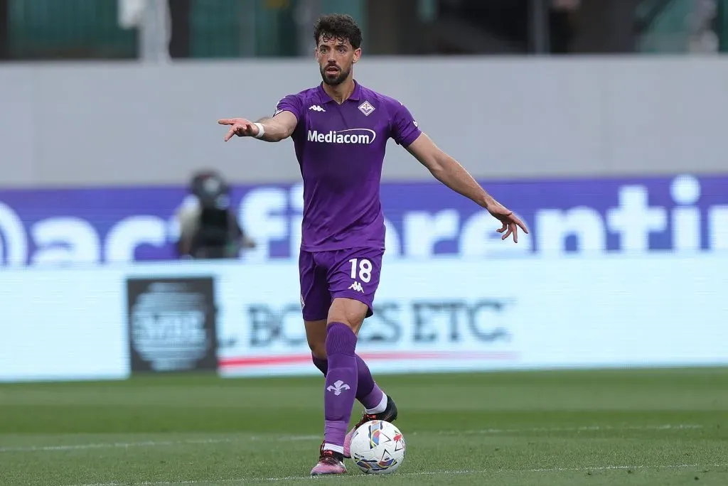 FLORENCE, ITALY – MARCH 30: Pablo Mari Villar of ACF Fiorentina in action during the Serie A match between Fiorentina and Atalanta at Stadio Artemio Franchi on March 30, 2025 in Florence, Italy. (Photo by Gabriele Maltinti/Getty Images)