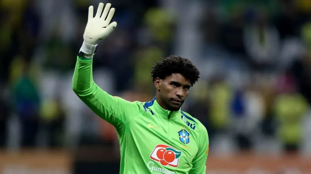 Hugo Souza, goleiro do Corinthians pela Seleção Brasileira. Foto: Marlon Costa/AGIF